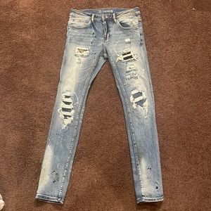 Denim ripped jeans Size 32